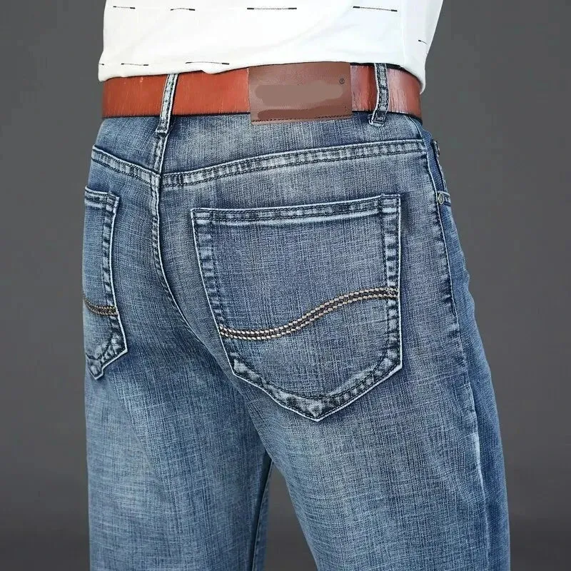 Wthinlee Klassische Stretch-Denim Jeans