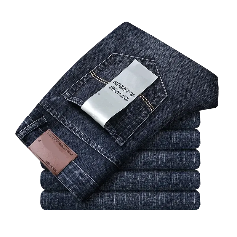 Wthinlee Klassische Stretch-Denim Jeans