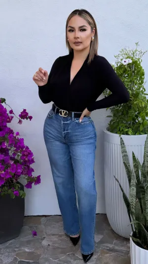 WV17933RS-M SUPER HIGH RISE DAD JEANS