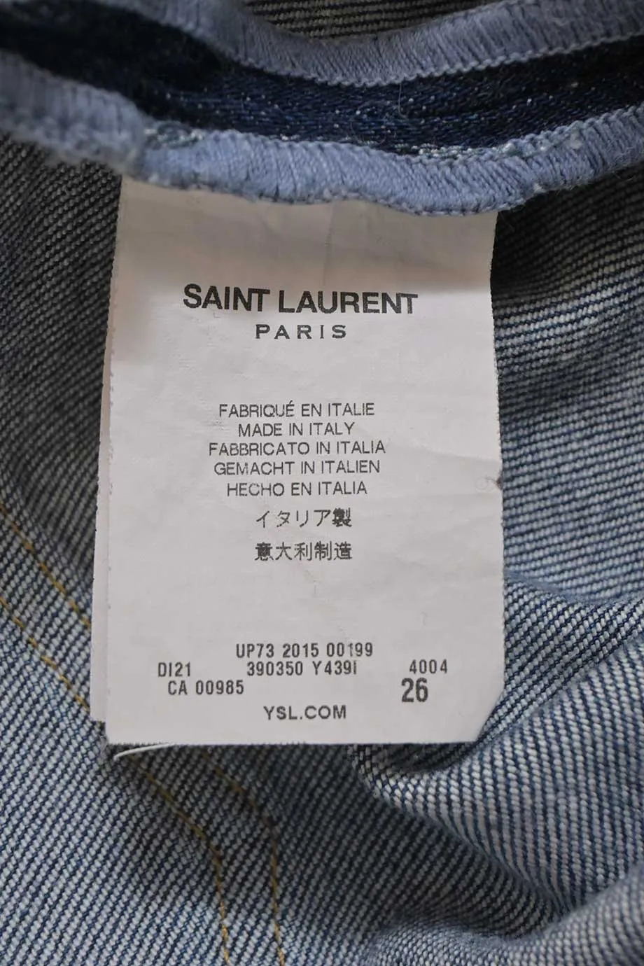 [WW43979] Saint Laurent | Skinny Pants