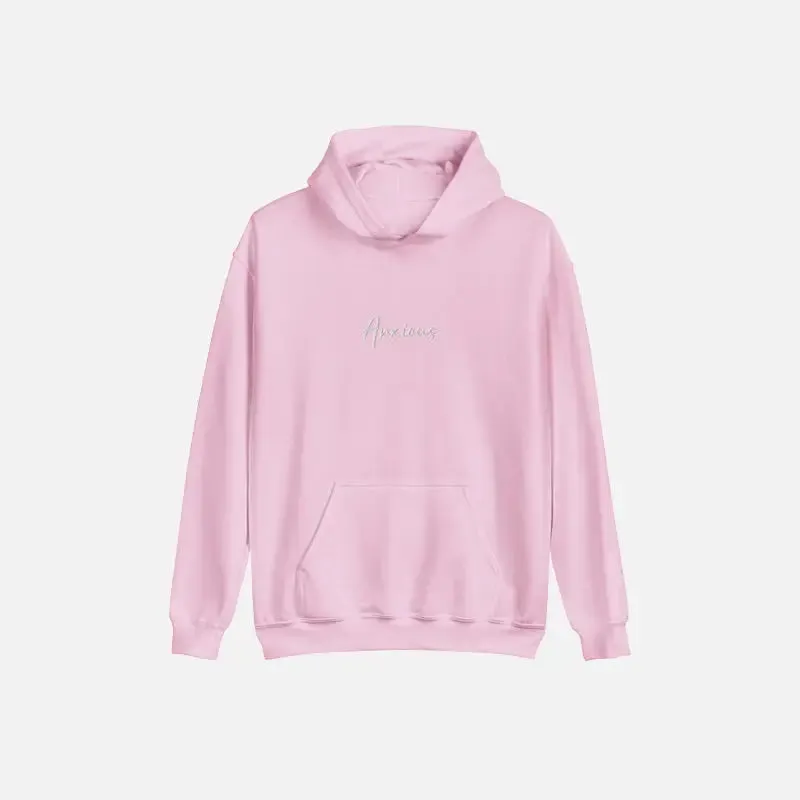 Y2K Anxious Hoodie for Bold Streetwear Style and Comfort