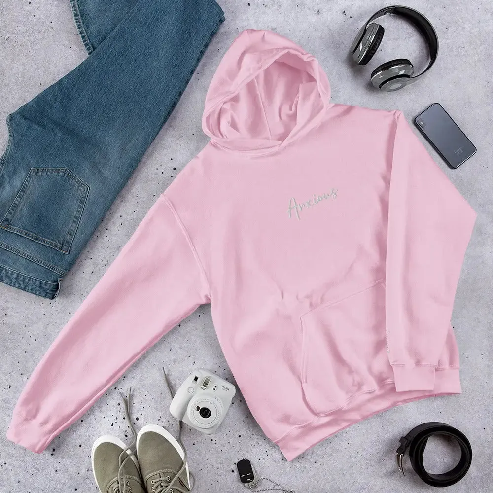 Y2K Anxious Hoodie for Bold Streetwear Style and Comfort