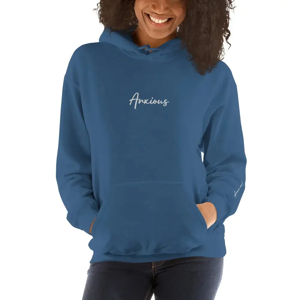 Y2K Anxious Hoodie for Bold Streetwear Style and Comfort