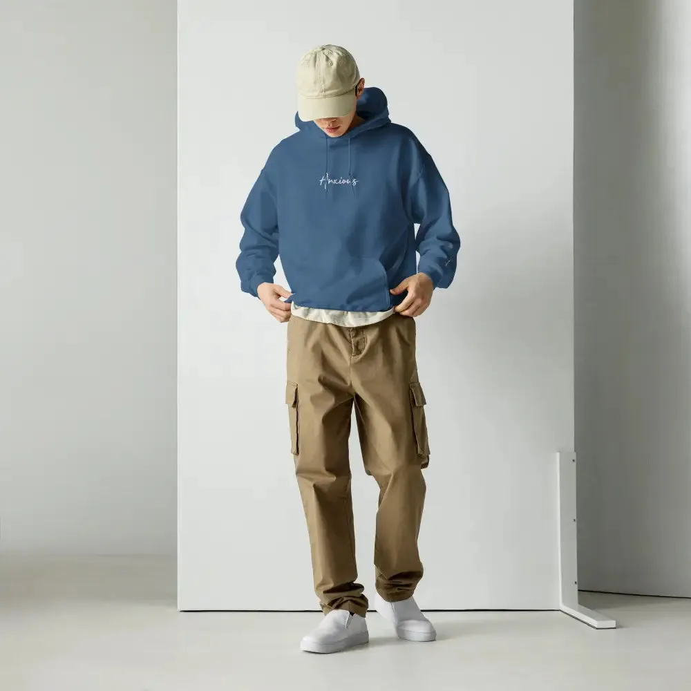 Y2K Anxious Hoodie for Bold Streetwear Style and Comfort