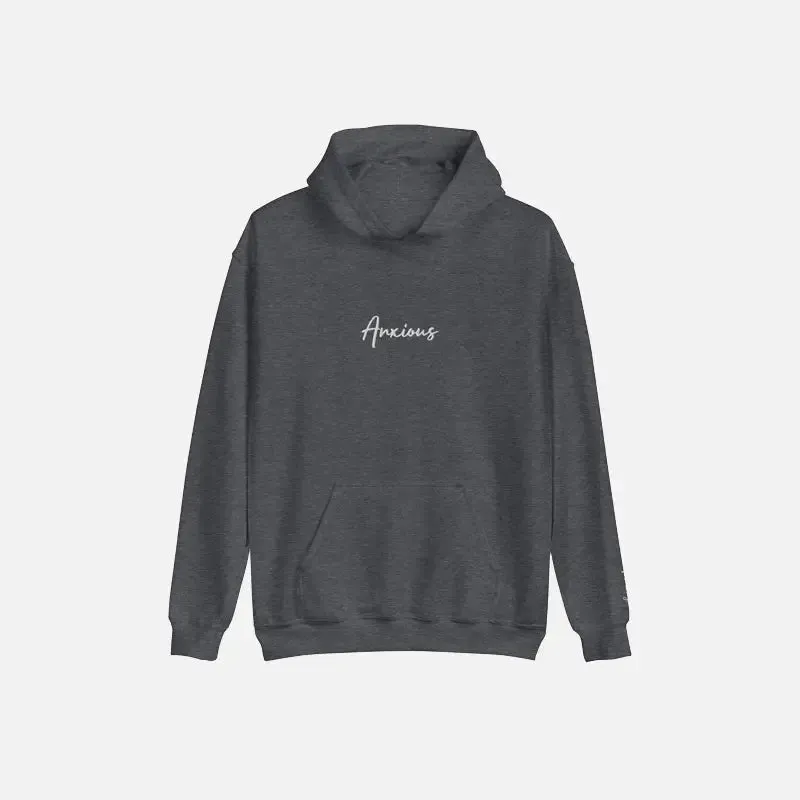 Y2K Anxious Hoodie for Bold Streetwear Style and Comfort