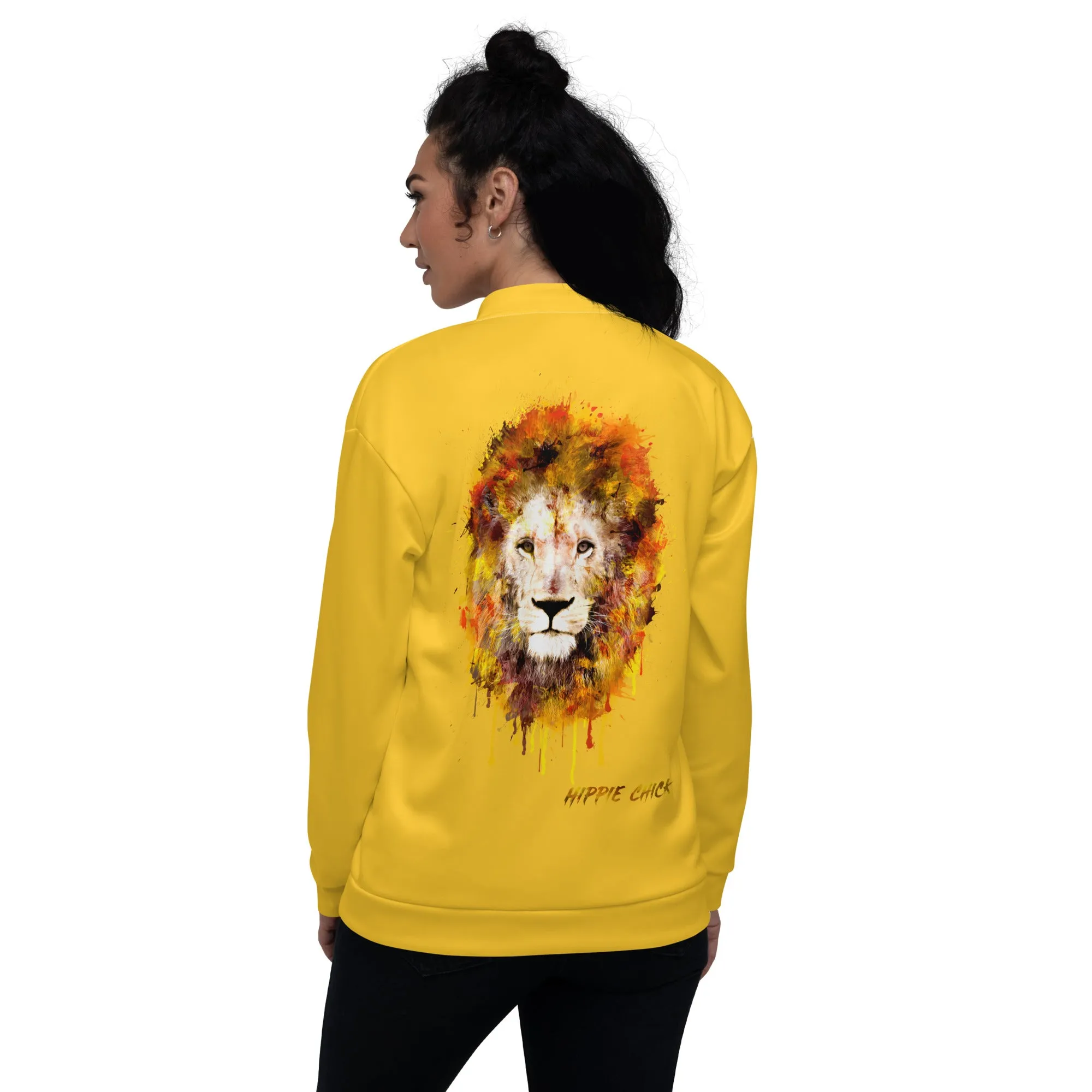 Yellow Bomber Jacket - OG Hippie Chick