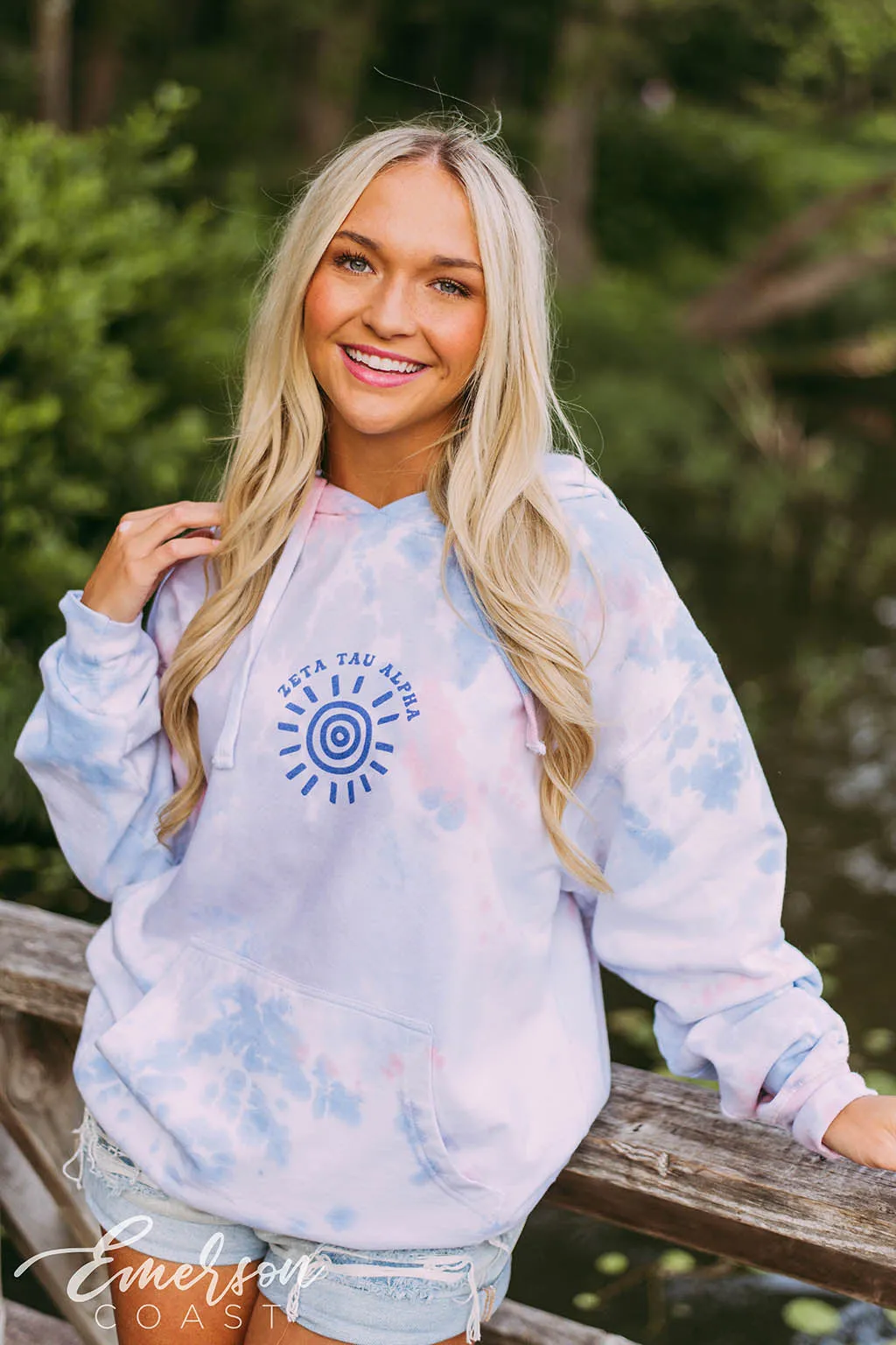 Zeta Tau Alpha Pacific Coast Hoodie