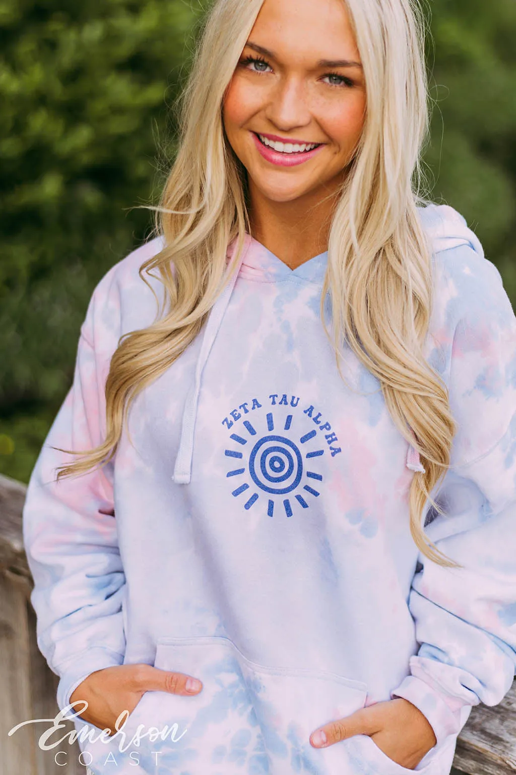 Zeta Tau Alpha Pacific Coast Hoodie